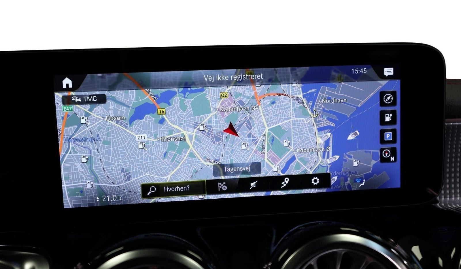 Sort Mercedes EQB250 fra 2023