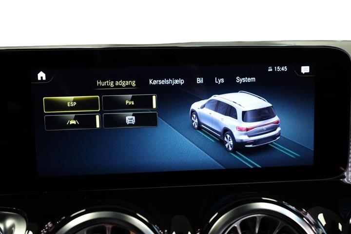 Sort Mercedes EQB250 fra 2023
