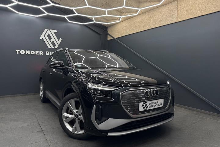 Sort Audi Q4 e-tron fra 2023