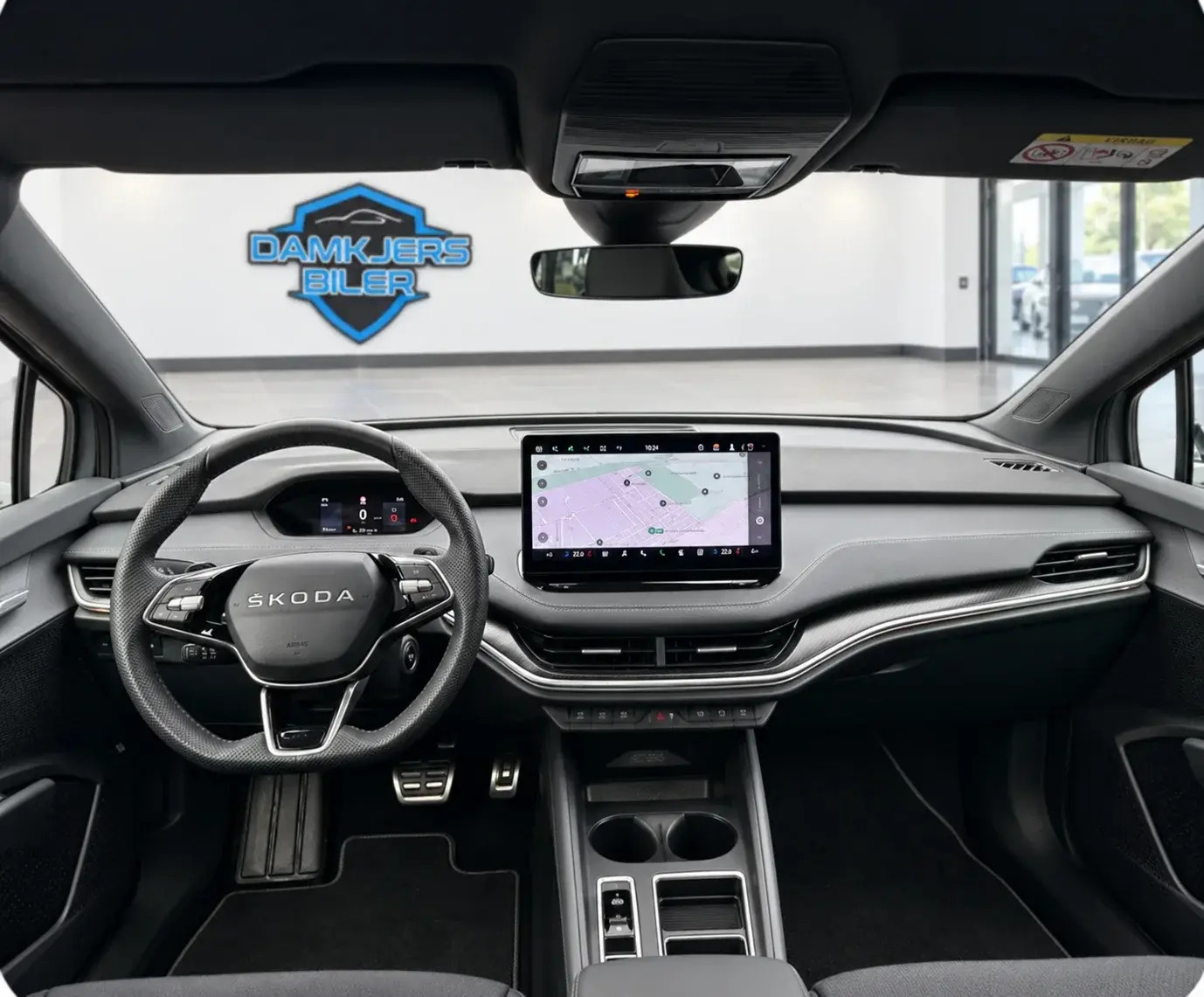Sort Skoda Enyaq fra 2026