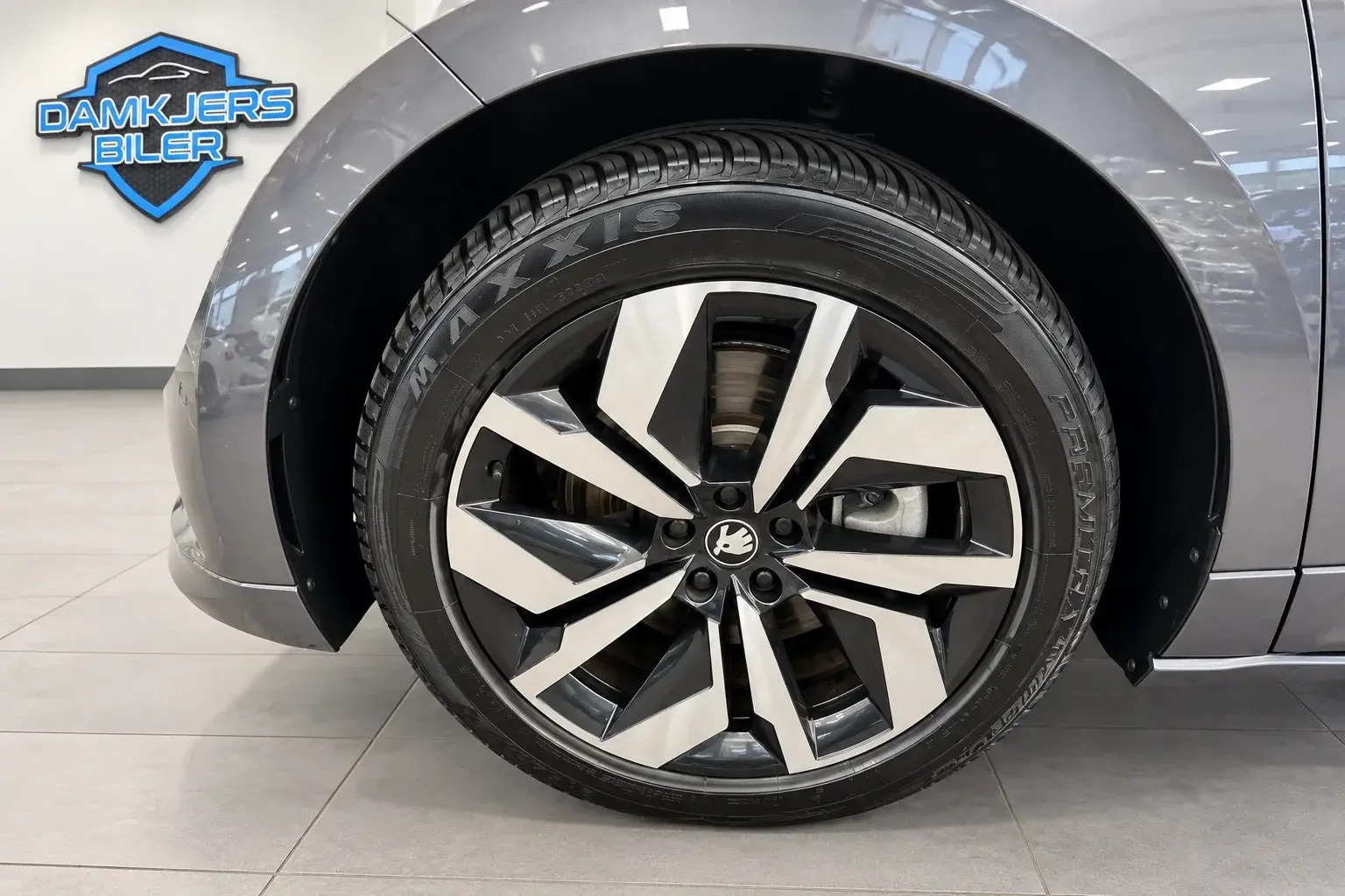 Sort Skoda Enyaq fra 2026