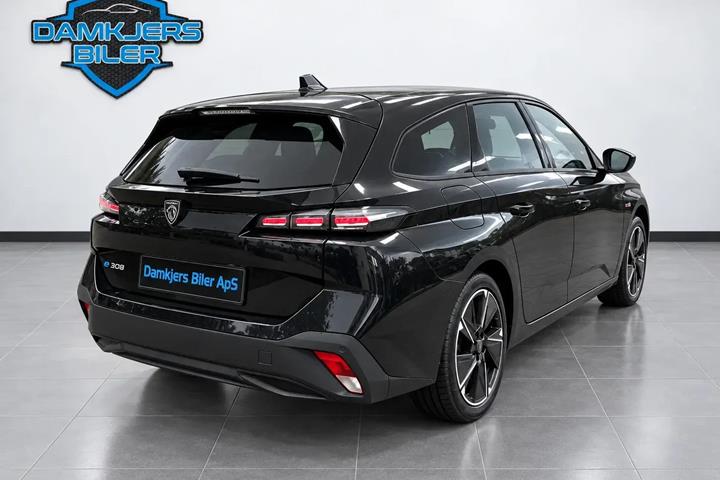 Sort Peugeot E-308 fra 2025