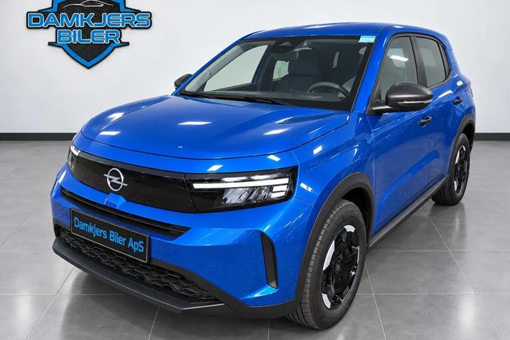 Blå Opel Frontera fra 2025