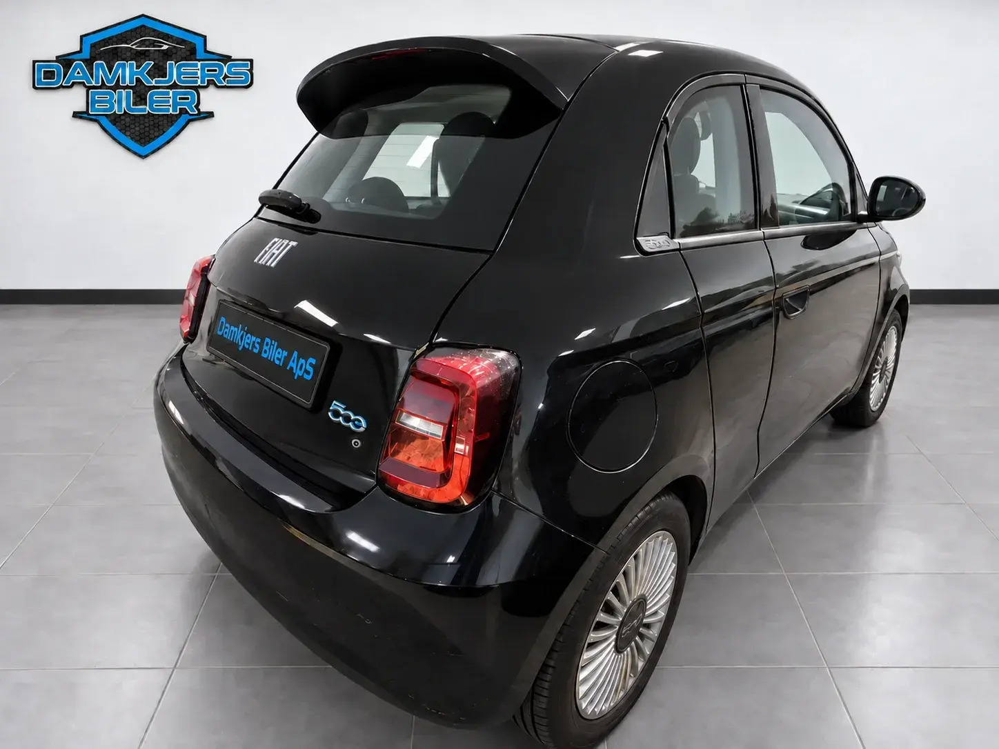 Sort Fiat 500e fra 2024