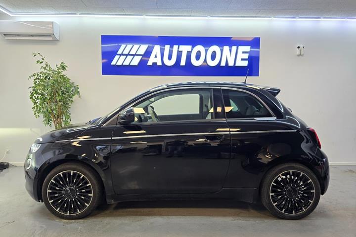 Sort Fiat 500e fra 2021