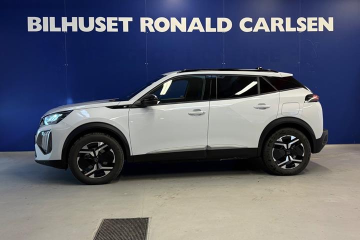 Hvid Peugeot e-2008 fra 2025