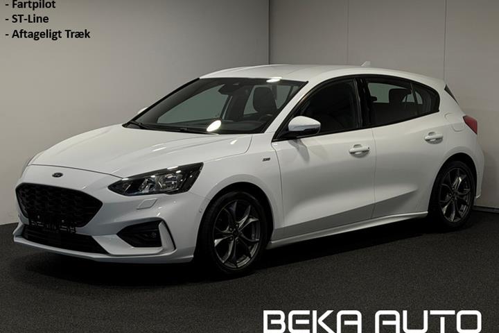 Hvid Ford Focus fra 2018