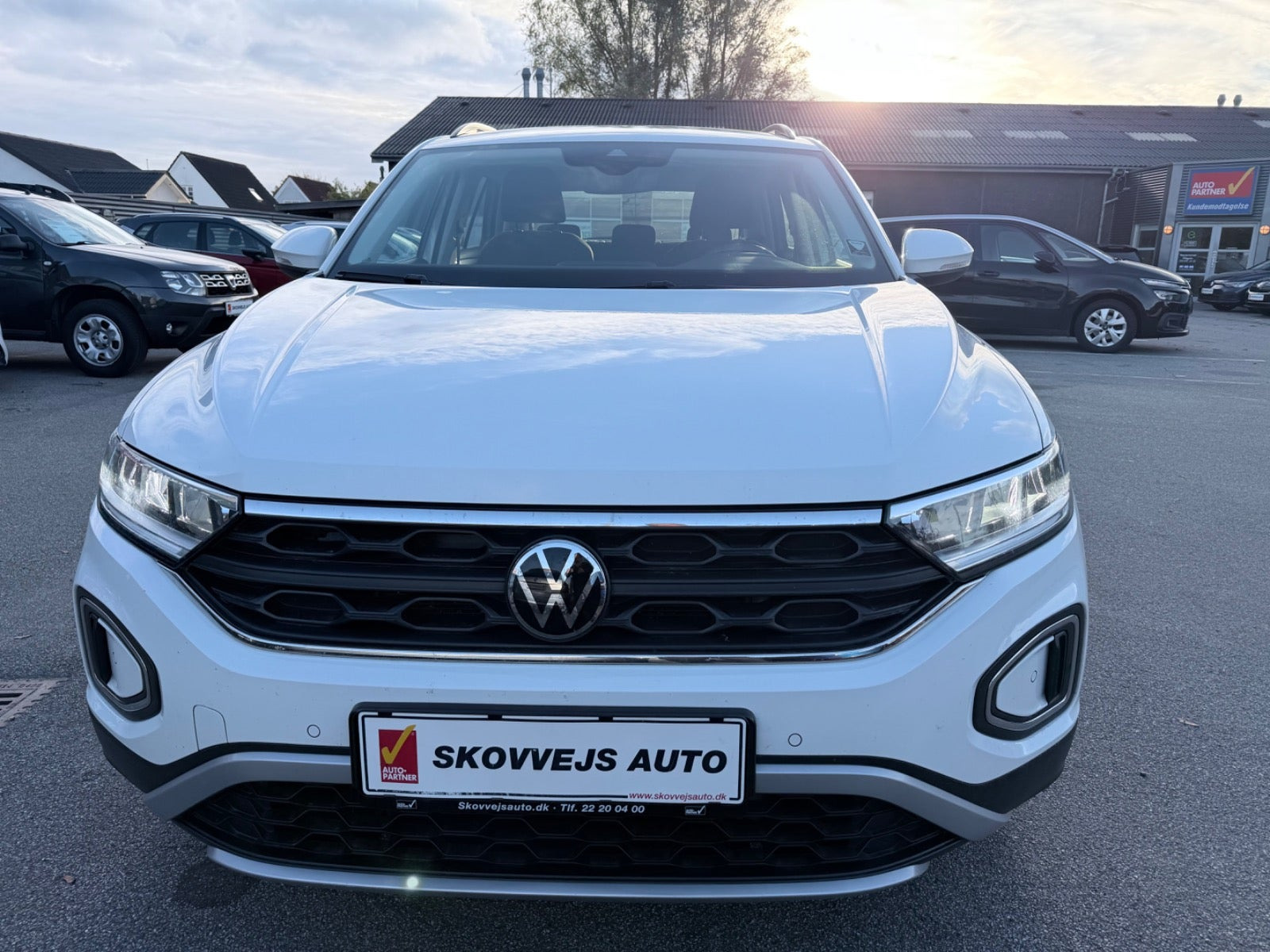 Hvid VW T-Roc fra 2023