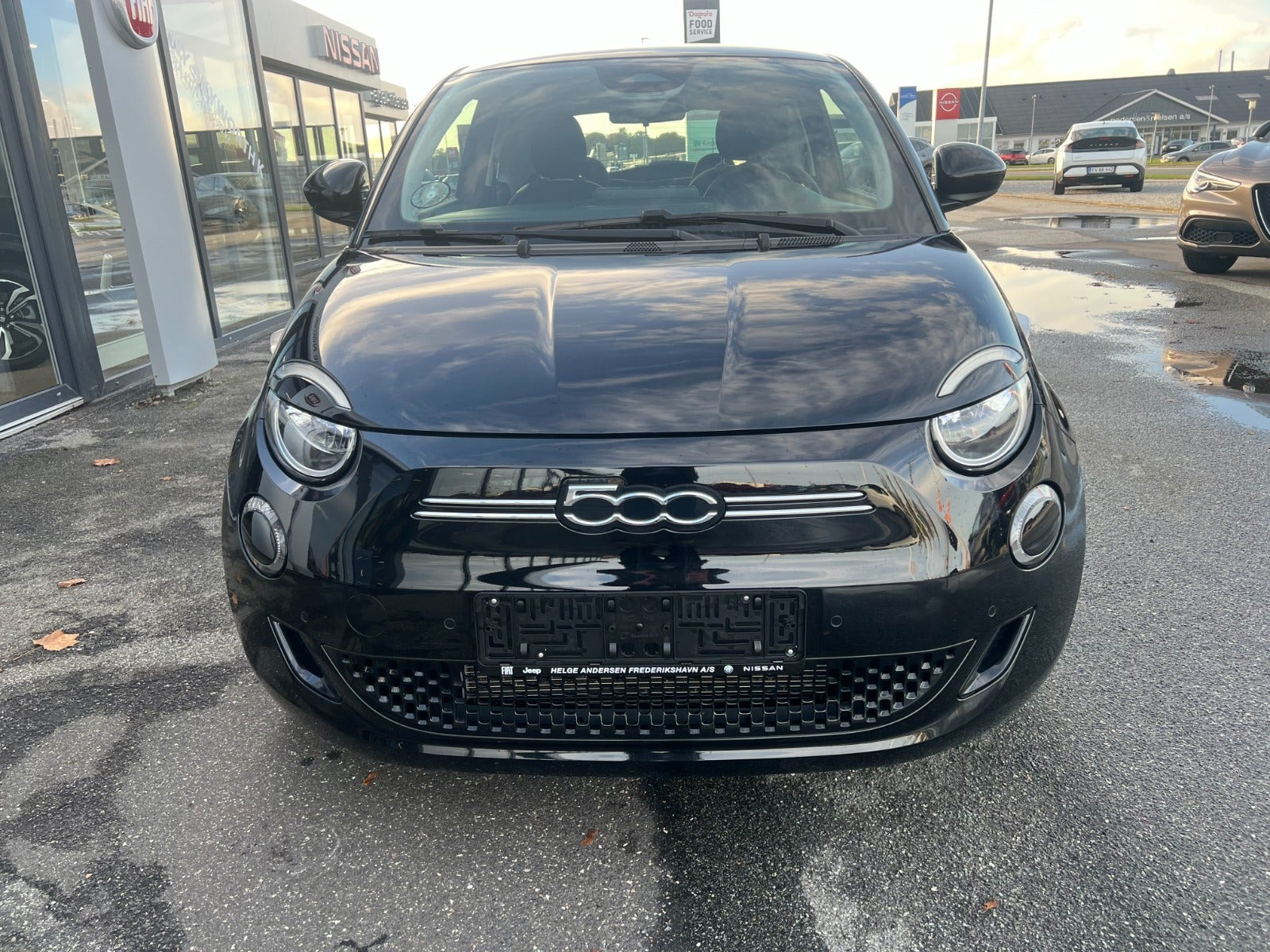 Sort Fiat 500e fra 2024