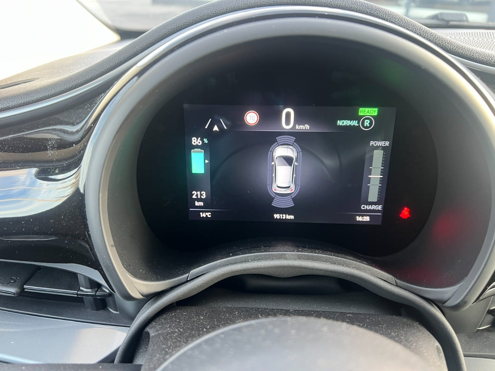 Sort Fiat 500e fra 2024