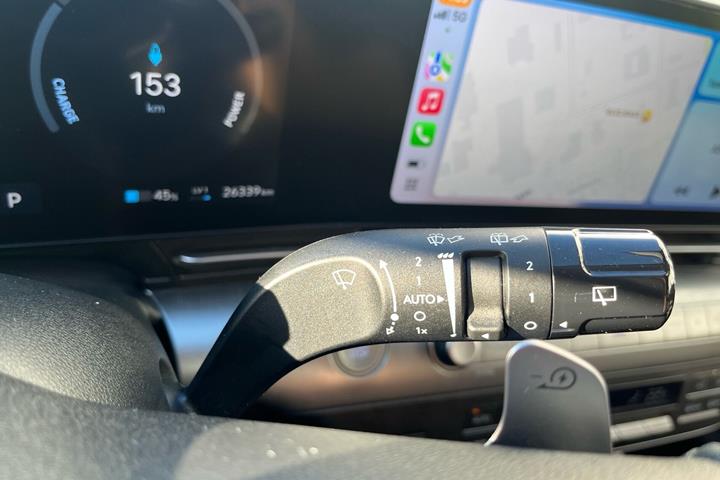 Hvid Hyundai Kona fra 2024