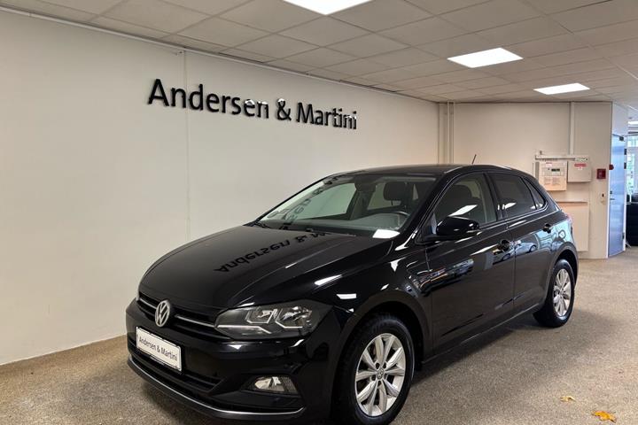 Sort VW Polo fra 2018