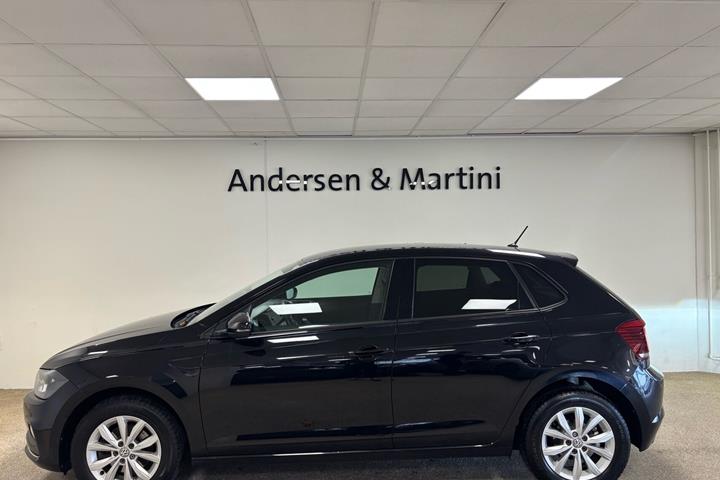 Sort VW Polo fra 2018