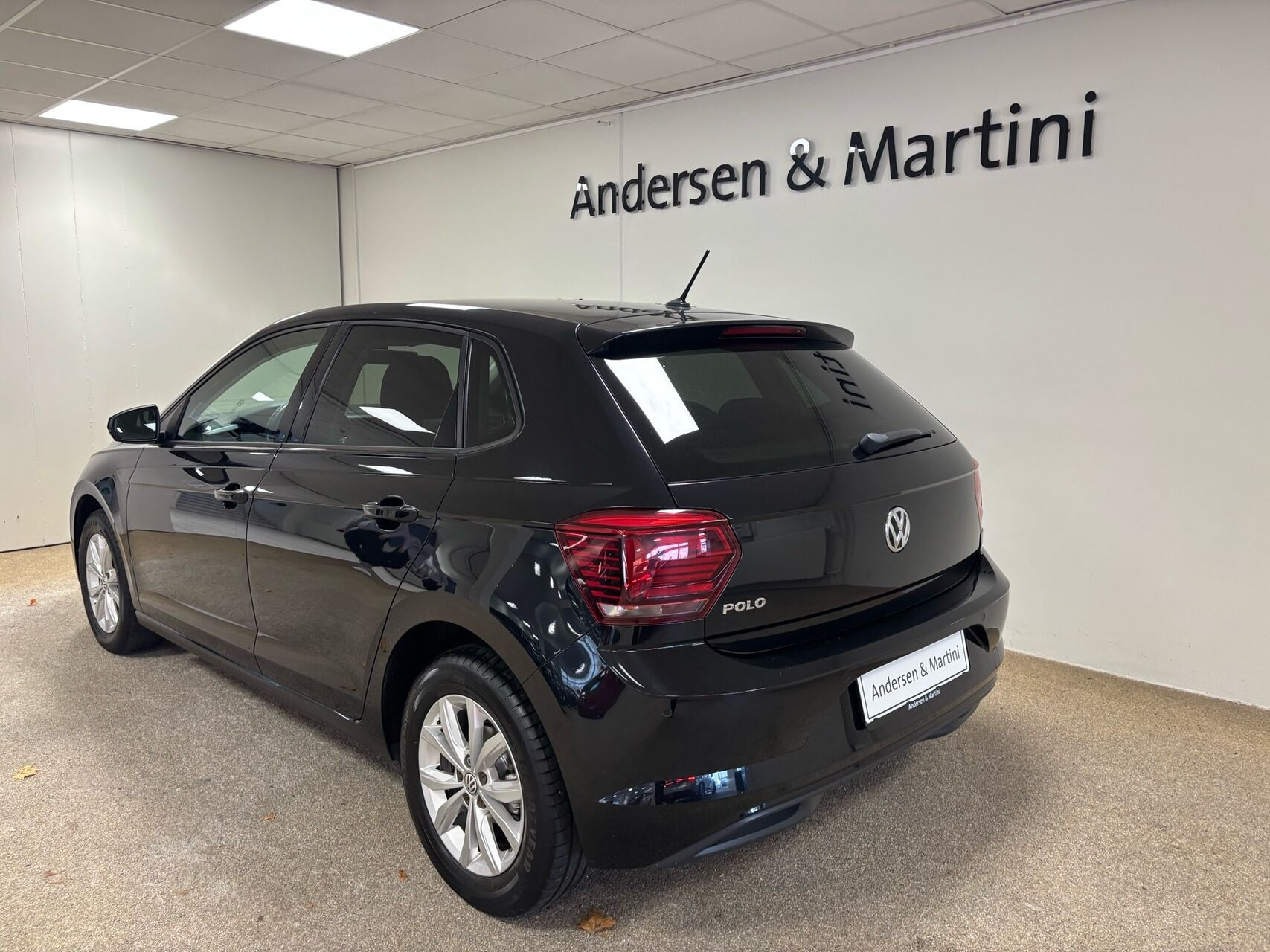 Sort VW Polo fra 2018