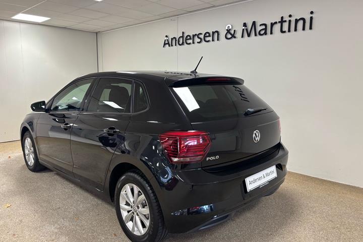 Sort VW Polo fra 2018