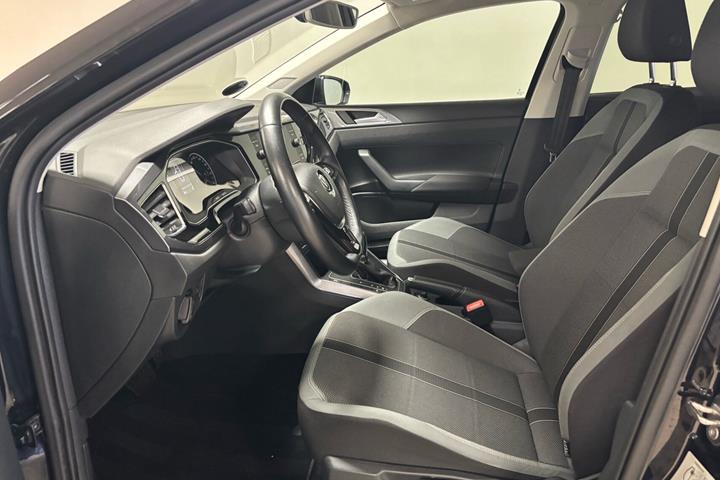 Sort VW Polo fra 2018