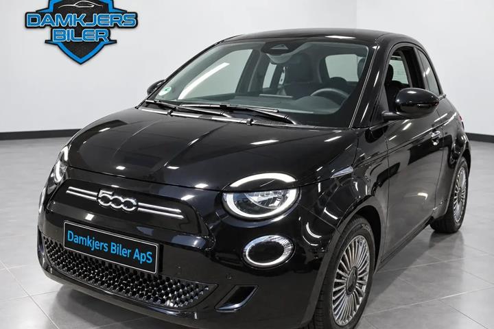Grå Fiat 500e fra 2024