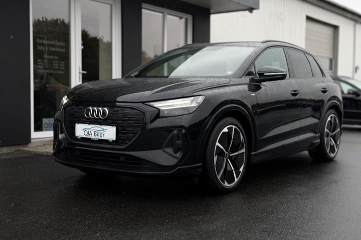 Sort Audi Q4 e-tron fra 2022