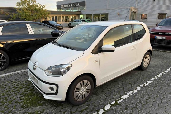 Hvid VW UP! fra 2013