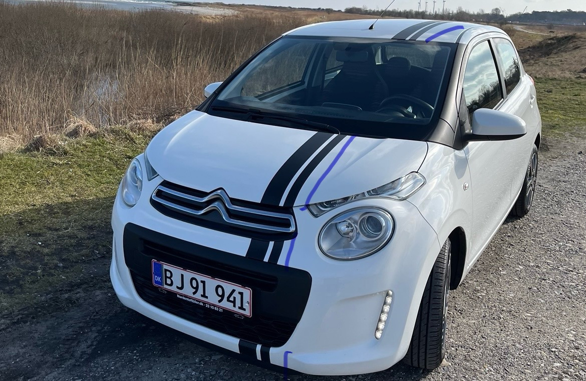 Citroën C1 1,2 PureTech  82 HK 4-dørs m. bagklap Man.