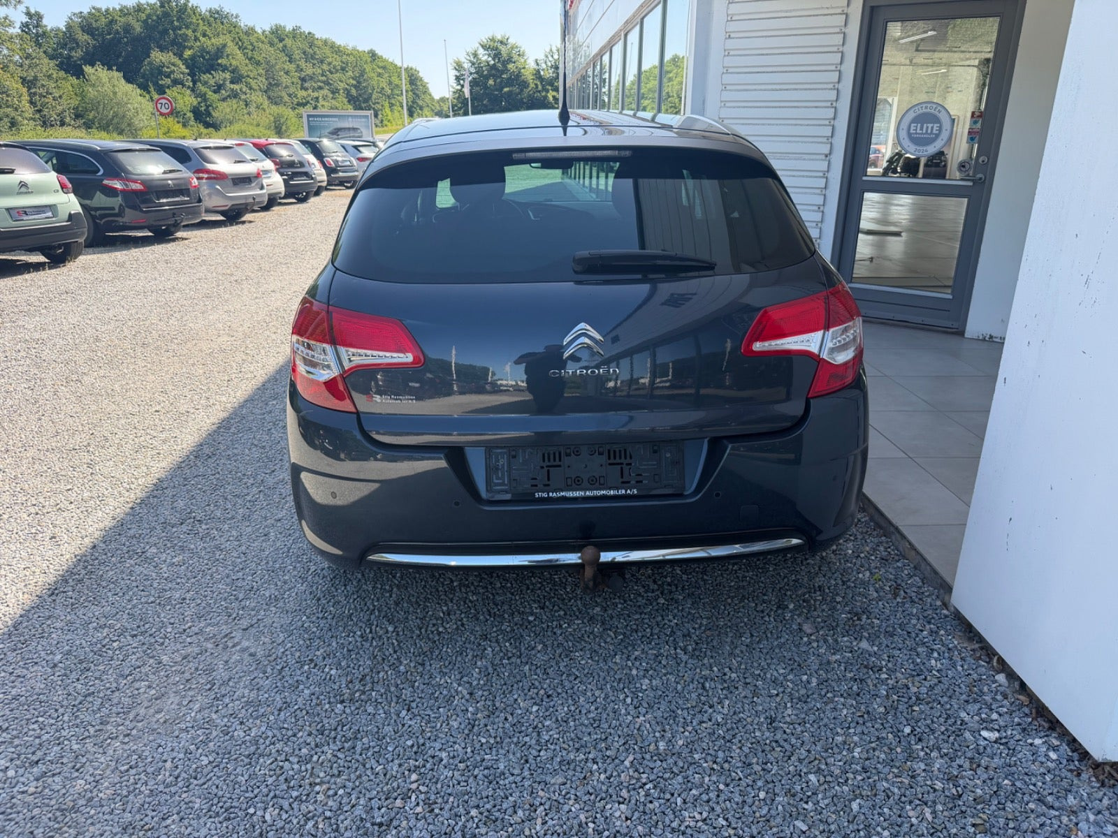 Blå Citroën C4 fra 2014