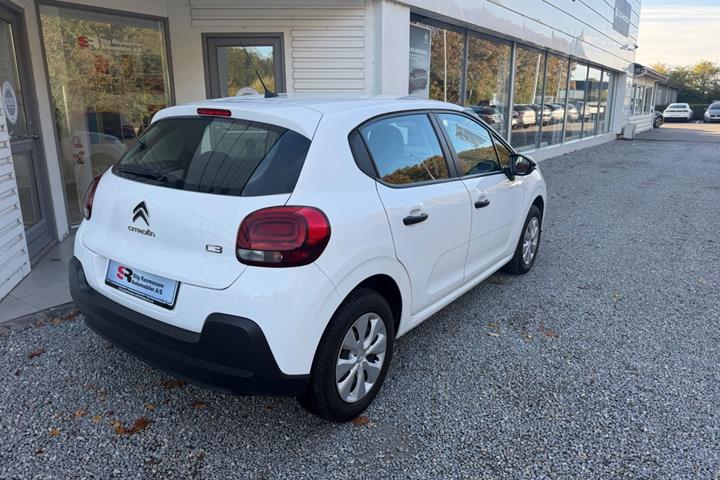 Hvid Citroën C3 fra 2020