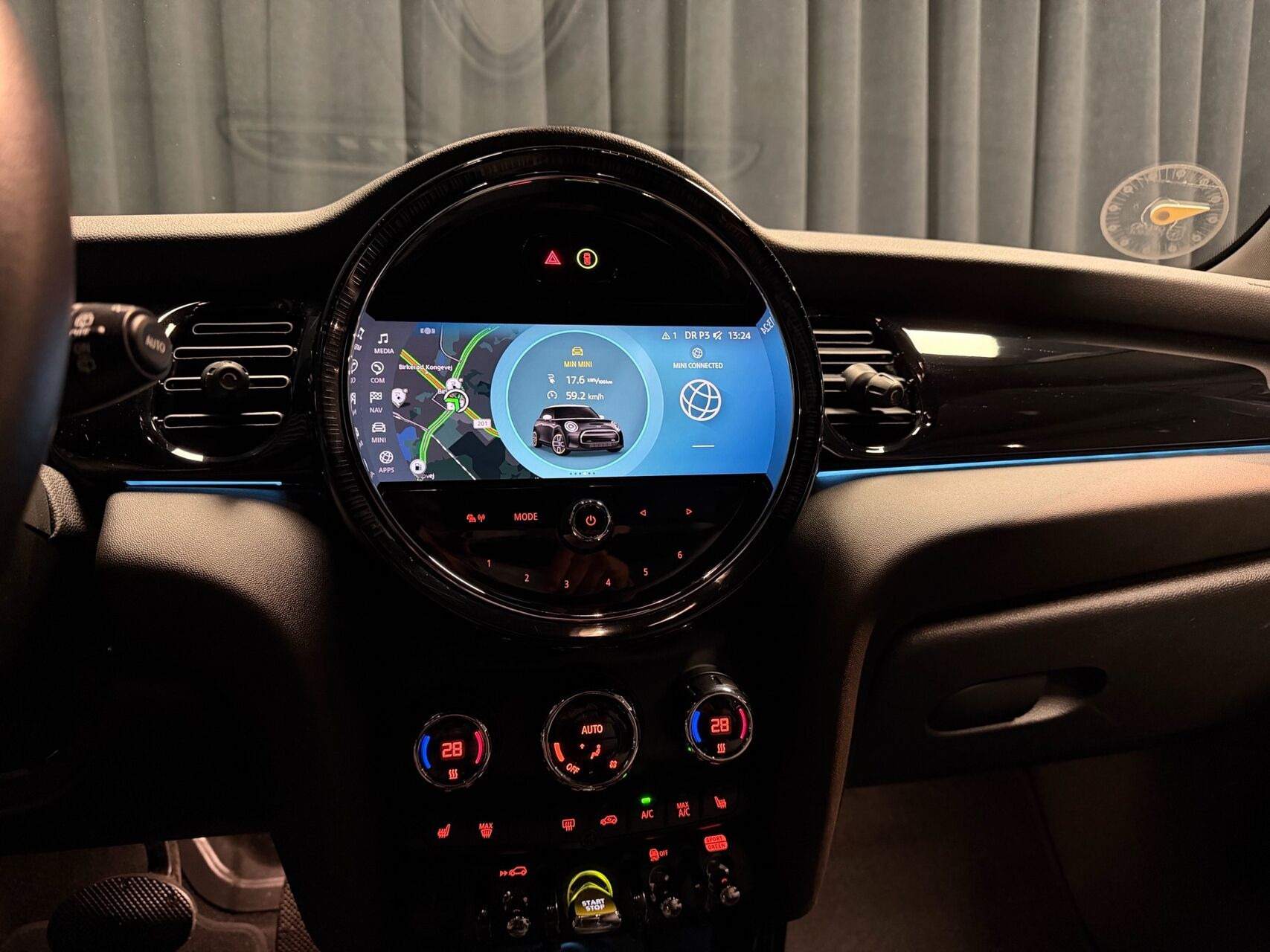 Grøn Mini Cooper fra 2023