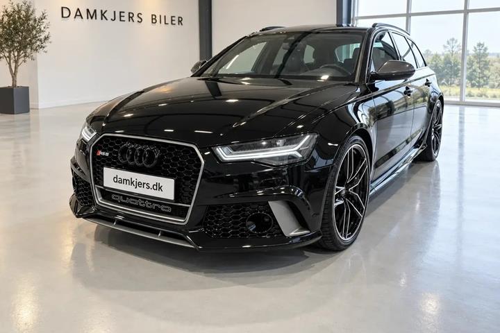 Sort Audi RS6 fra 2018