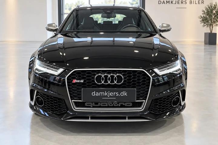 Sort Audi RS6 fra 2018