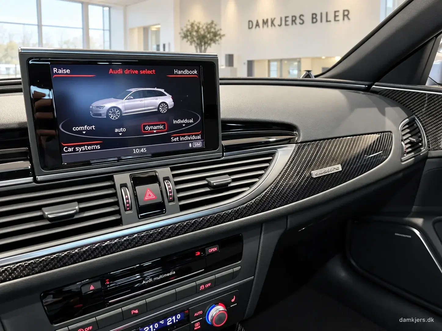Sort Audi RS6 fra 2018