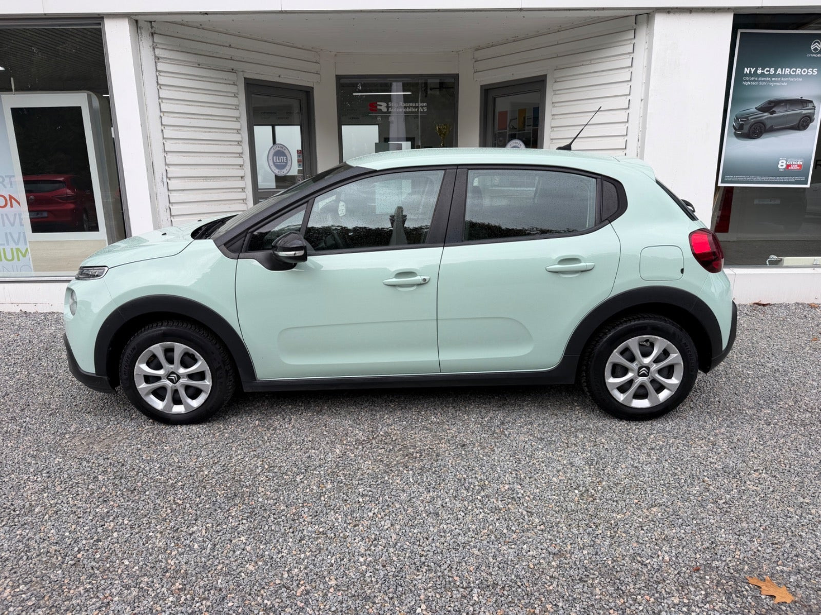 Grøn Citroën C3 fra 2020