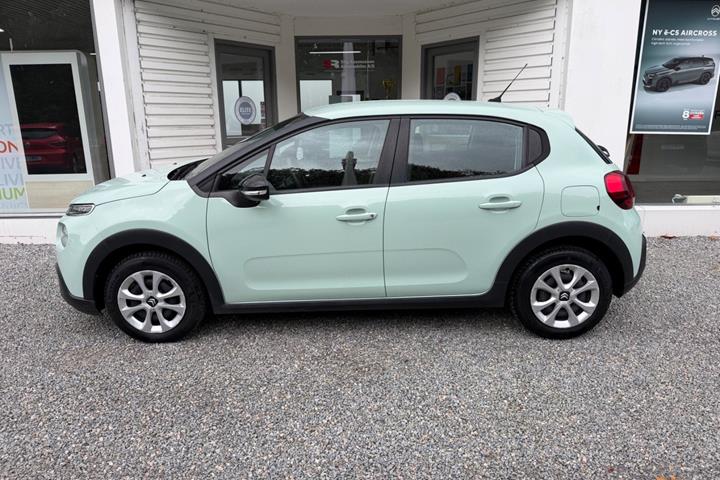 Grøn Citroën C3 fra 2020