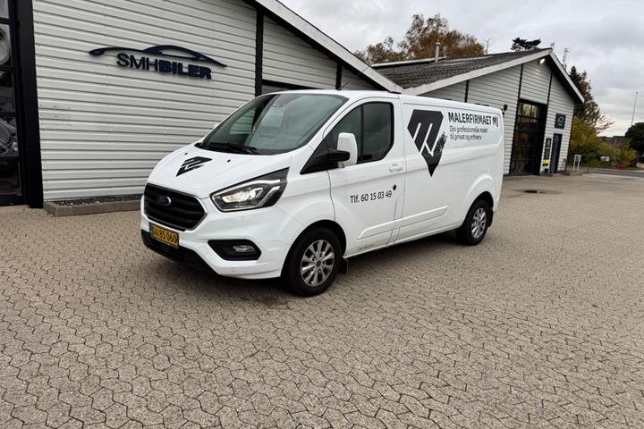 Hvid Ford Transit 350 L2 Van fra 2021