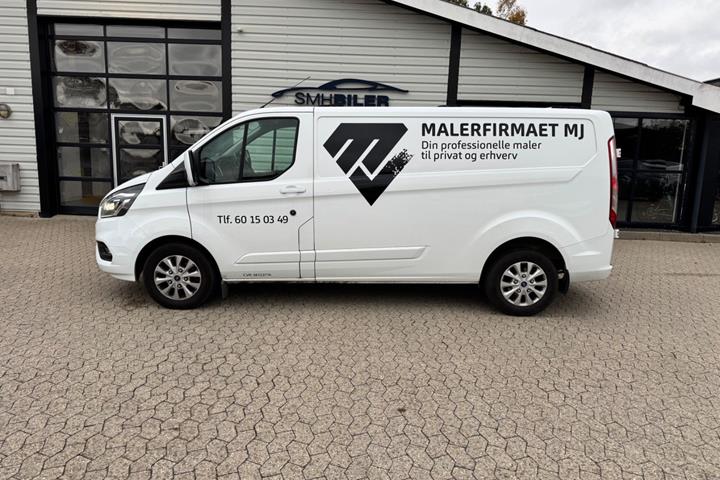Hvid Ford Transit 350 L2 Van fra 2021