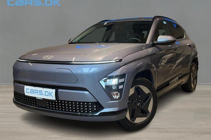 Blå Hyundai Kona fra 2026