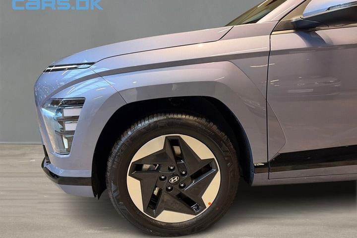 Blå Hyundai Kona fra 2026