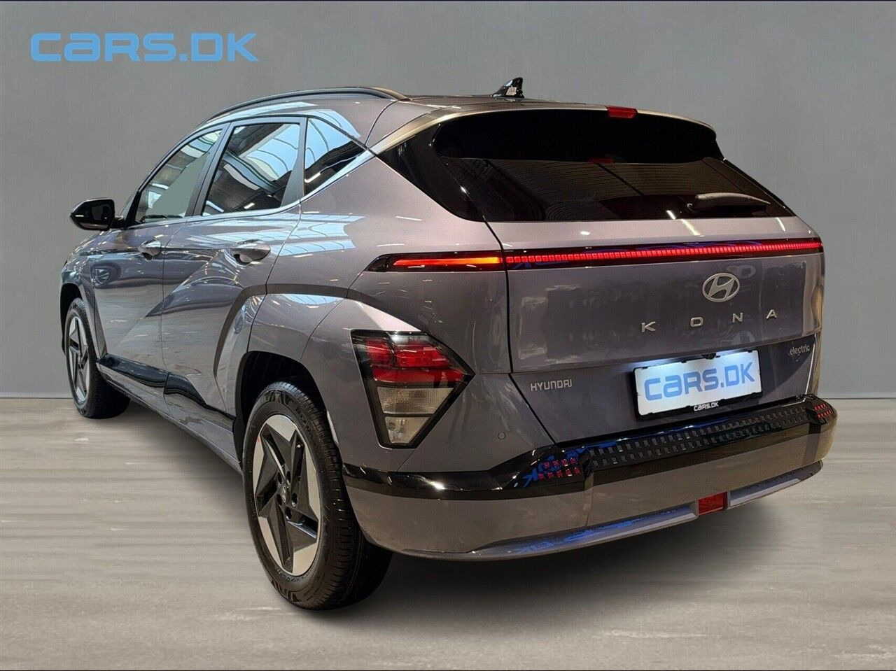 Blå Hyundai Kona fra 2026