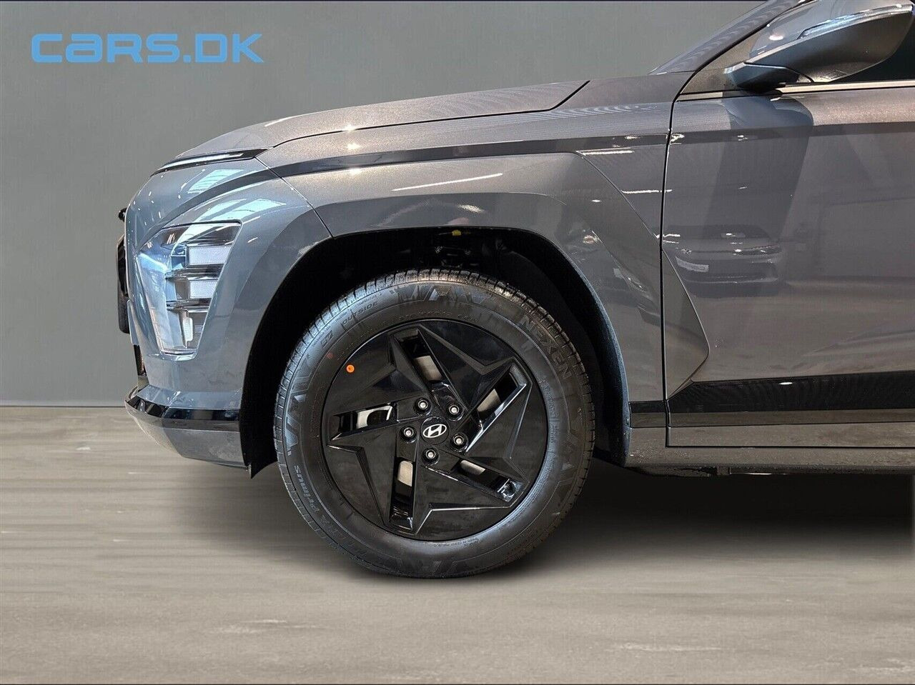Grå Hyundai Kona fra 2026