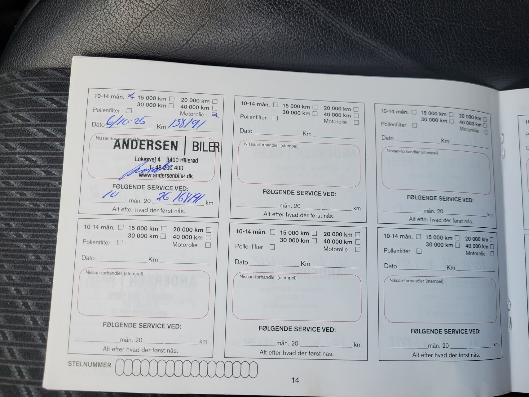undefined Nissan Note fra 2014