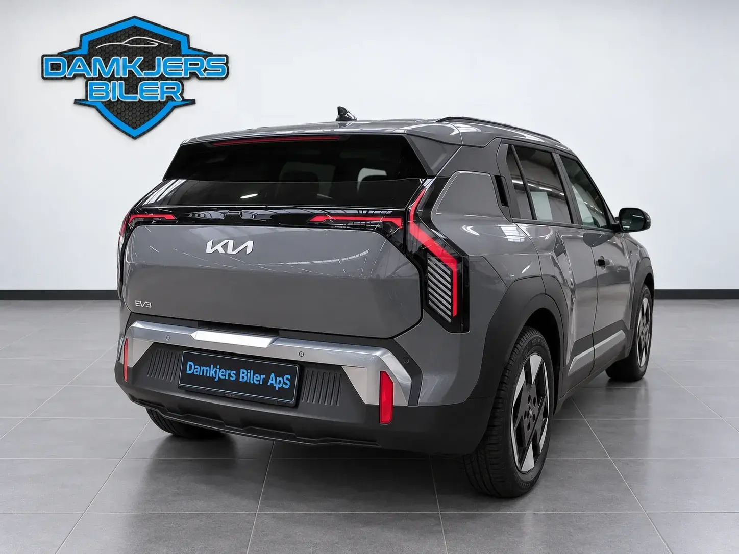 Grå Kia EV3 fra 2025