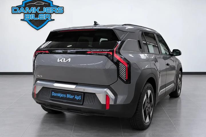 Grå Kia EV3 fra 2025
