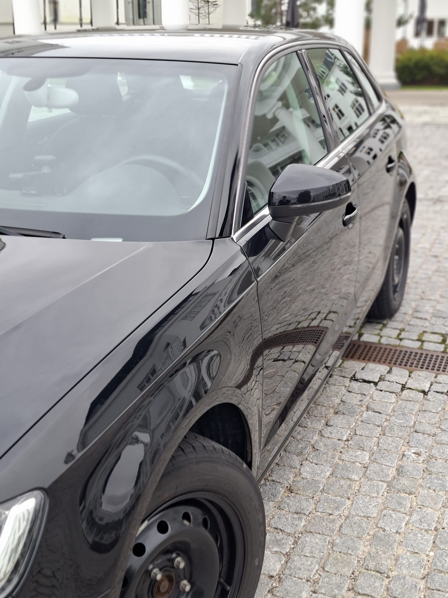 Sort Audi A3 Sportback fra 2015