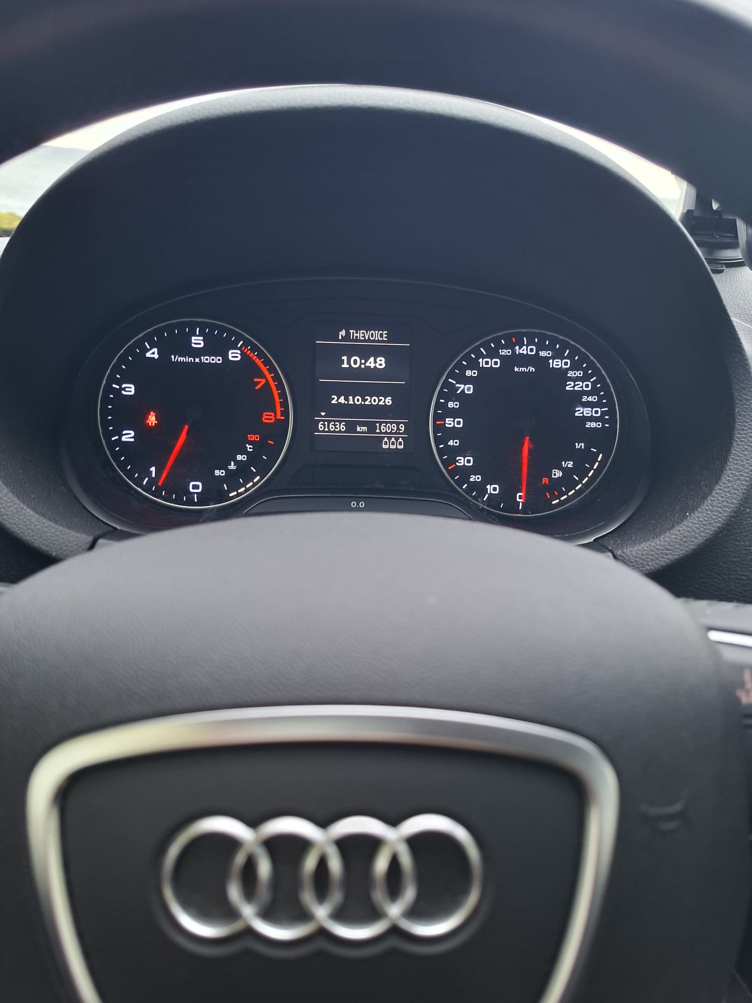 Sort Audi A3 Sportback fra 2015