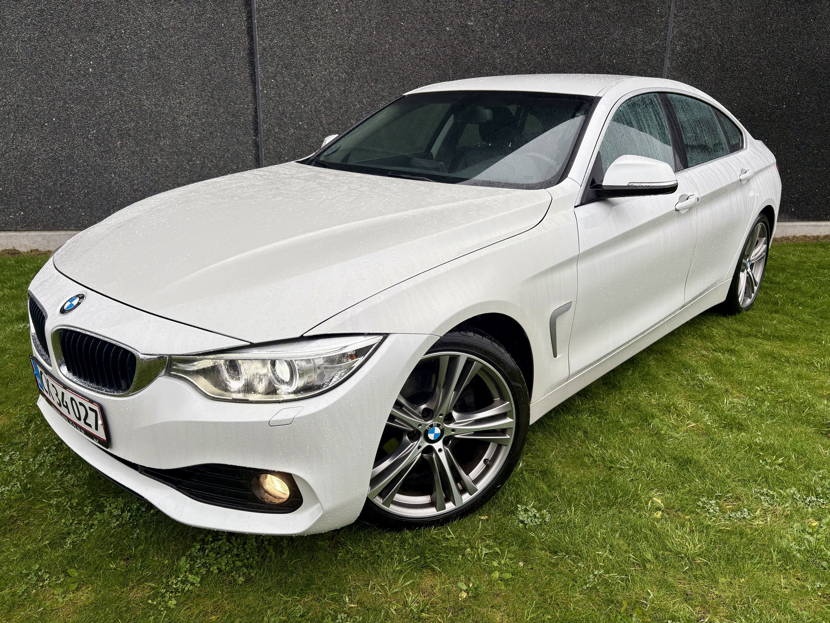 Hvid BMW 4-serie fra 2016