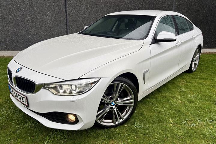 Hvid BMW 4-serie fra 2016