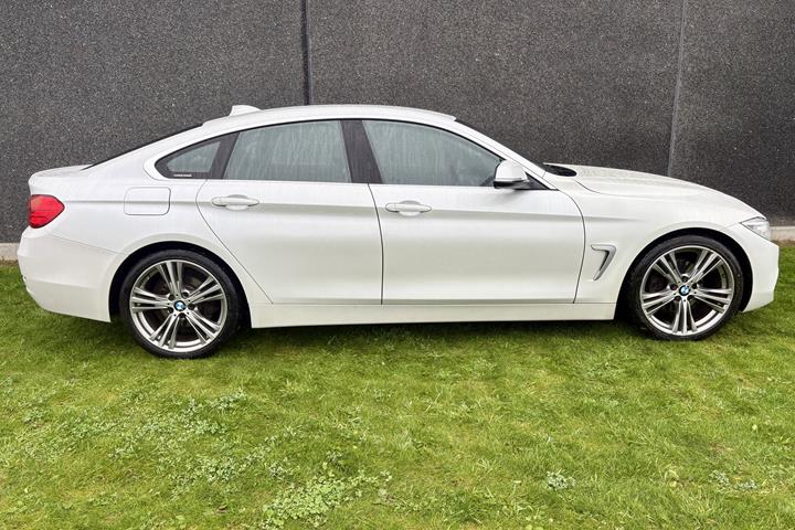 Hvid BMW 4-serie fra 2016