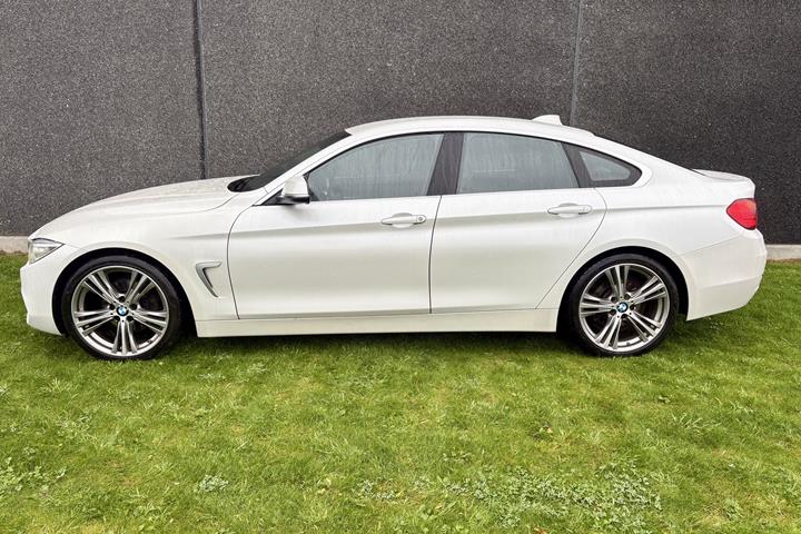 Hvid BMW 4-serie fra 2016