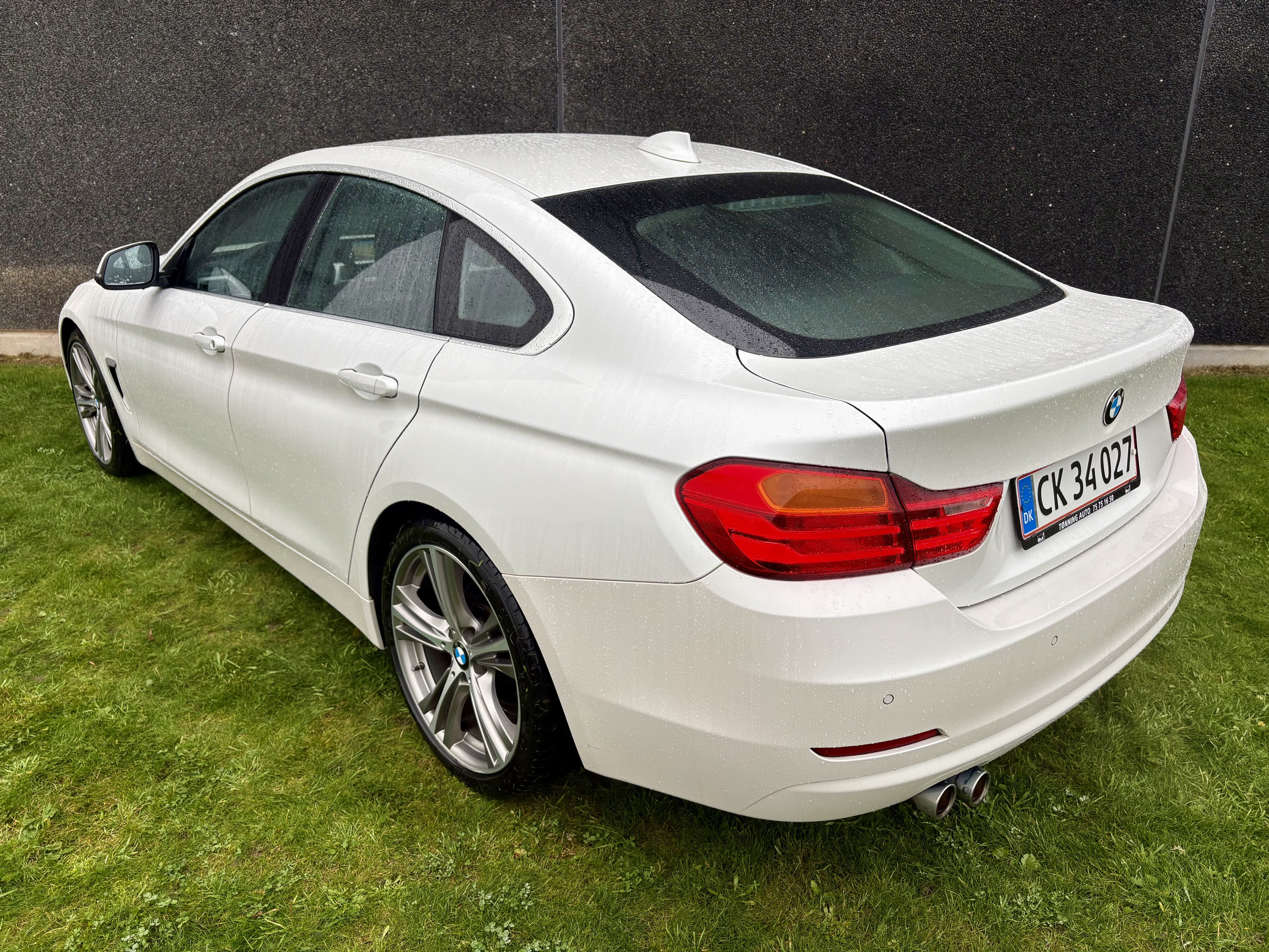 Hvid BMW 4-serie fra 2016