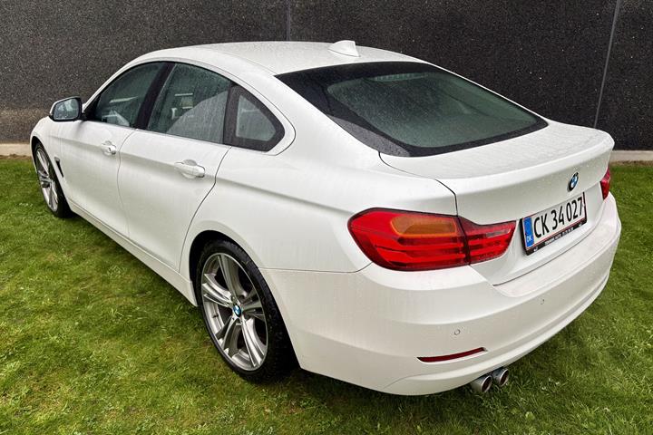 Hvid BMW 4-serie fra 2016