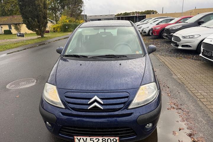 Blå Citroën C3 fra 2007